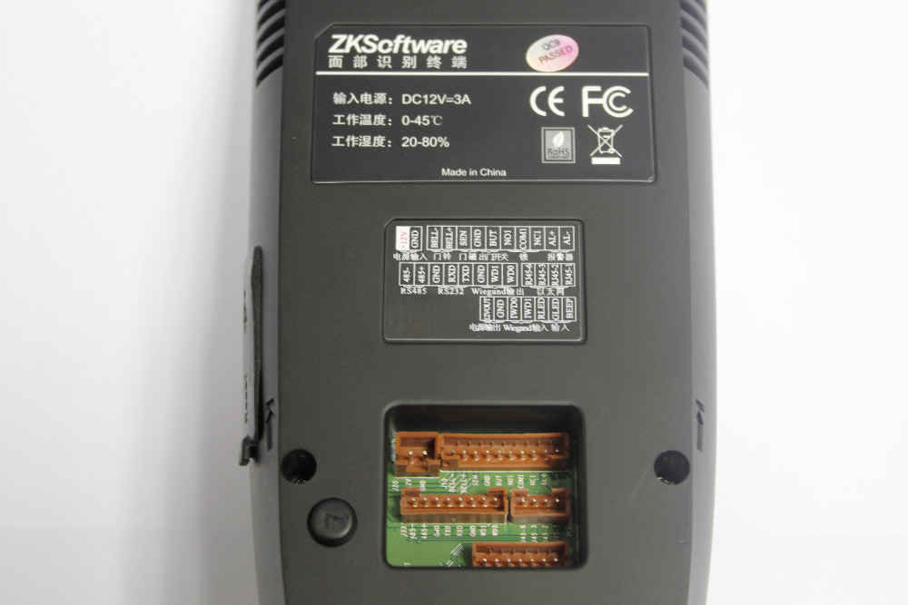 Zk Biometric Face Access Control RFID 125Khz Access Controller Iface7 Multibio 700 Door Security Con(图4)