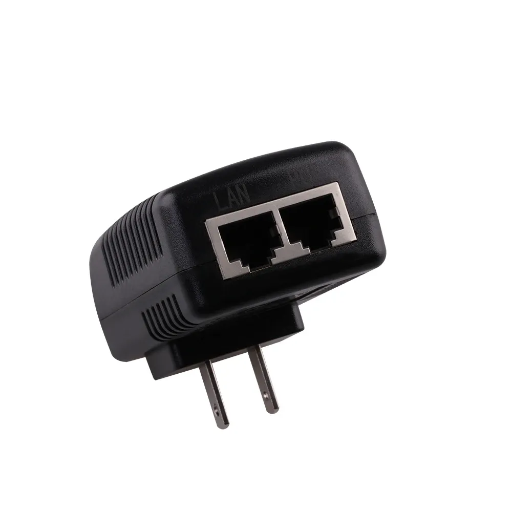 POE Injector 48V 24V 12V 24W EU US UK AU Plug For CCTV IP Camera Power Supply Ethernet Adapter Phone AP 3