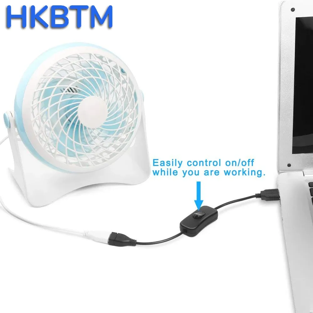 28cm USB Cable with Switch ON/OFF Cable Extension Toggle for USB Lamp USB Fan Power Supply Line Durable HOT SALE Adapter 2