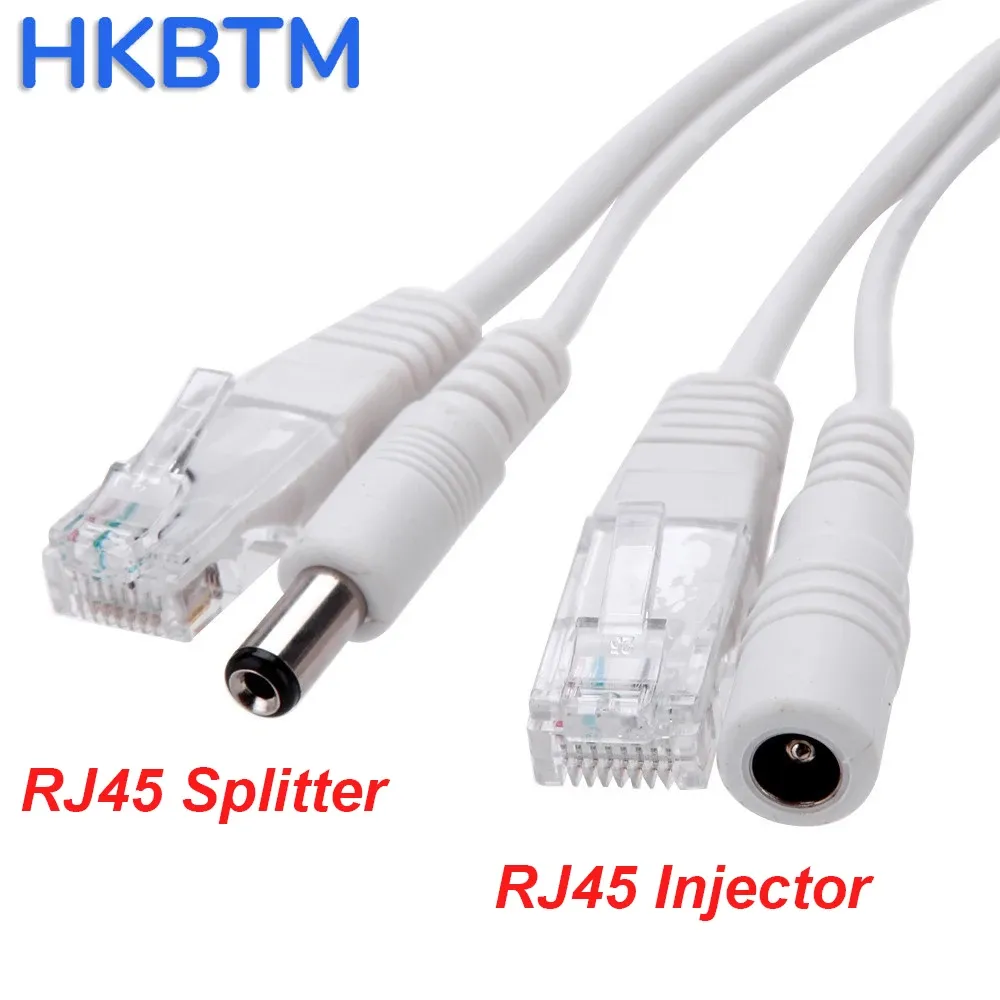 POE Cable Passive Power Over Ethernet Adapter Cable POE Splitter Injector Power Supply Module 12v For IP Camera 2