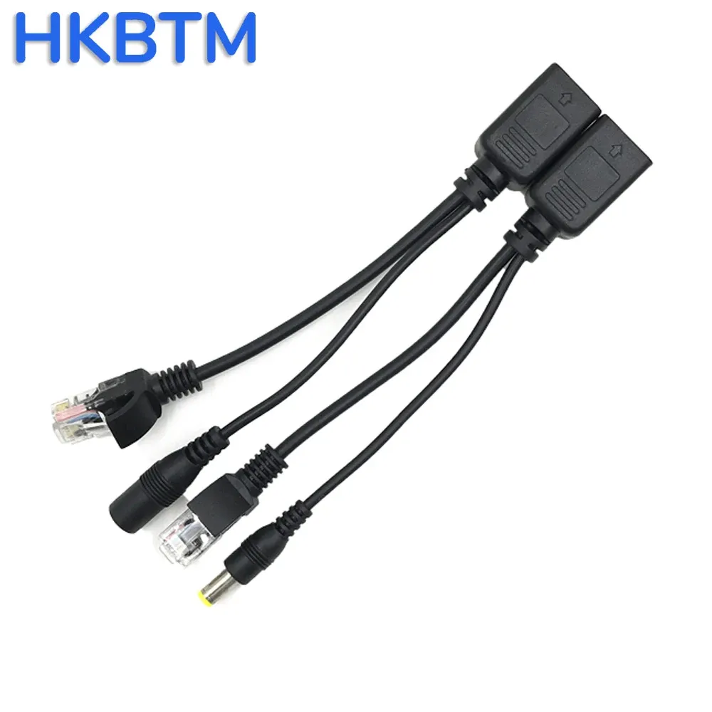POE Cable Passive Power Over Ethernet Adapter Cable POE Splitter Injector Power Supply Module 12v For IP Camera 5