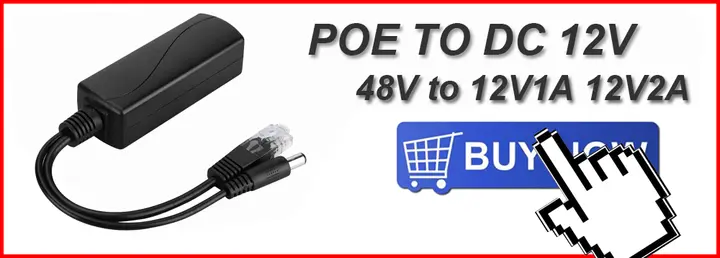 POE Cable Passive Power Over Ethernet Adapter Cable POE Splitter Injector Power Supply Module 12v For IP Camera detail