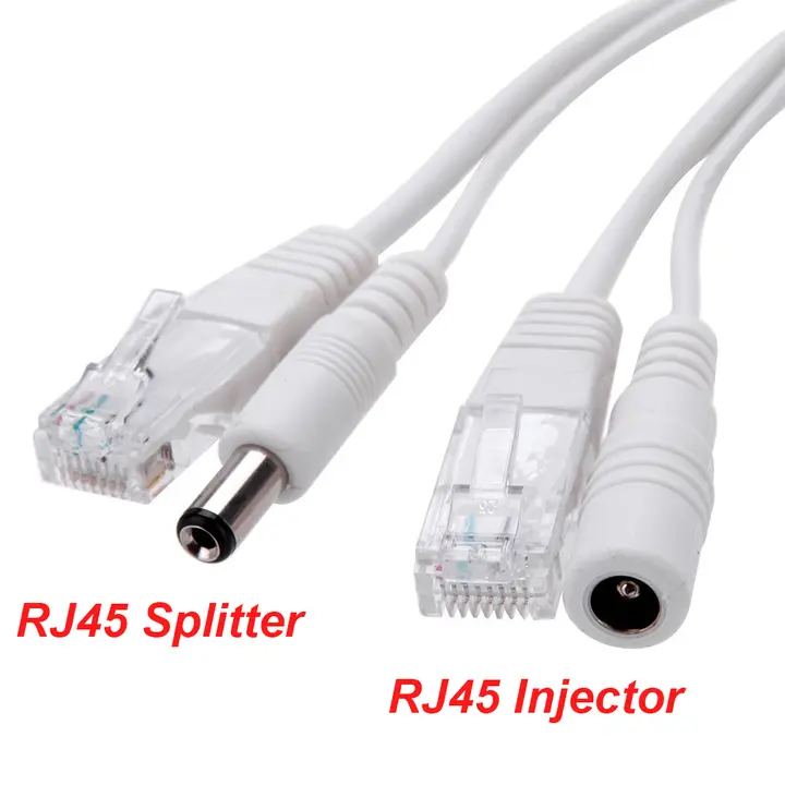 POE Cable Passive Power Over Ethernet Adapter Cable POE Splitter Injector Power Supply Module 12v For IP Camera detail