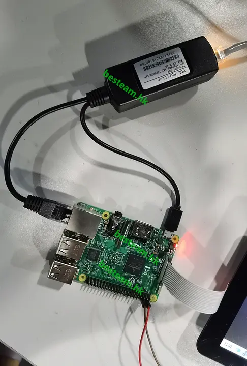 HKBTM Gigabit PoE Splitter Micro USB/Type-C/DC Power over Ethernet for IP Camera/Raspberry PI/sensecap/Bobcat detail
